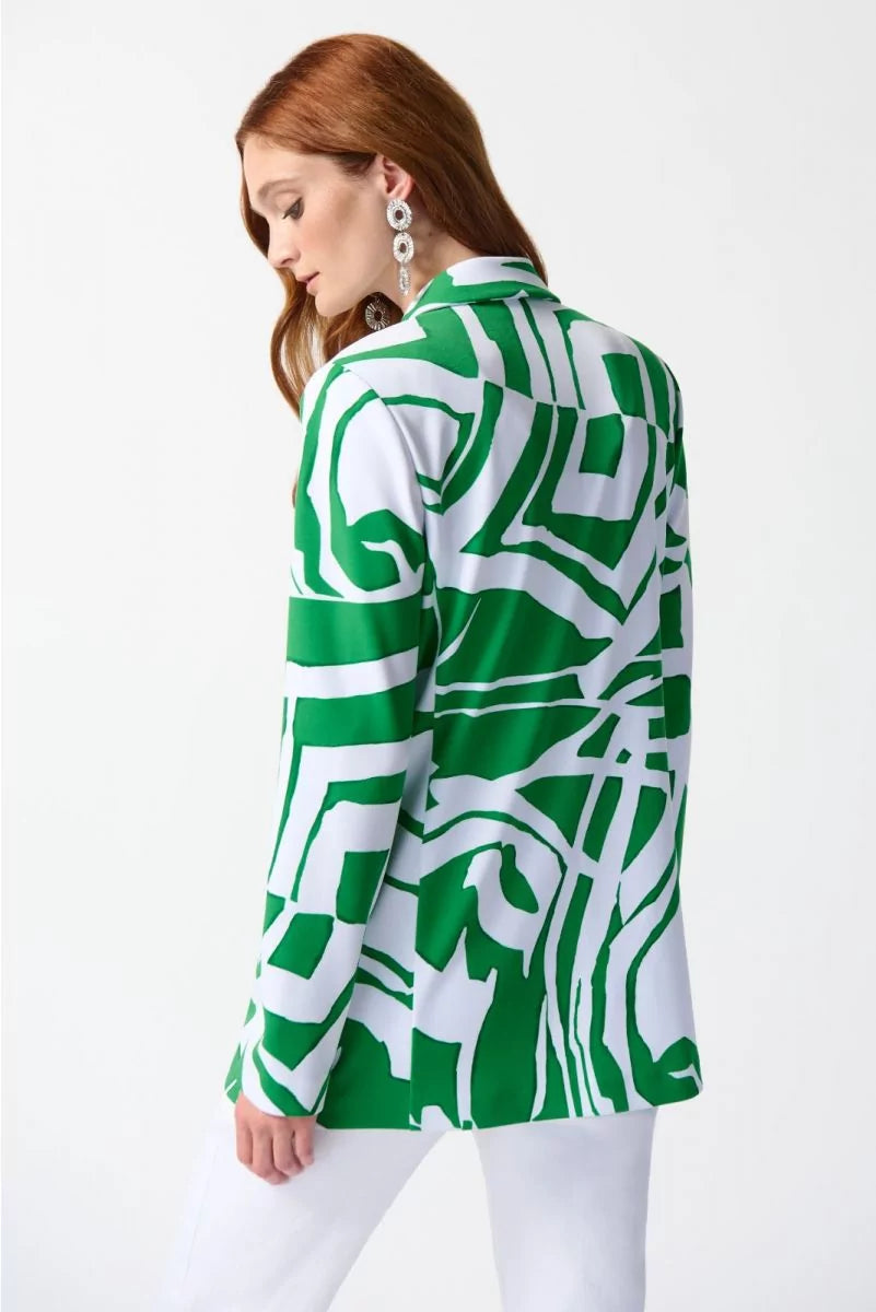 Joseph Ribkoff 242230 Green/Vanilla blazer