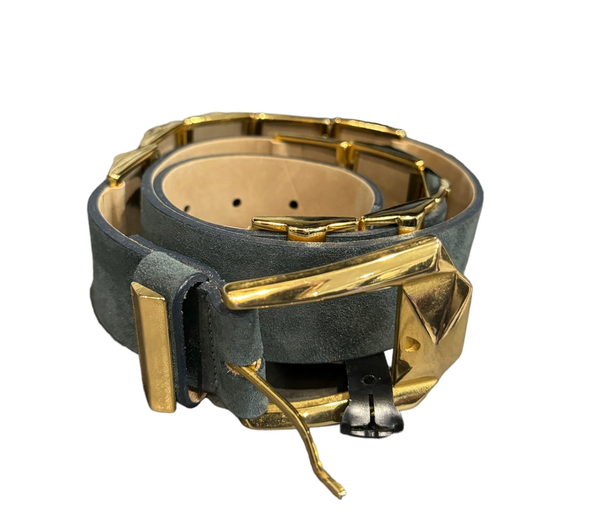 Street Ahead Navy Leather Belt