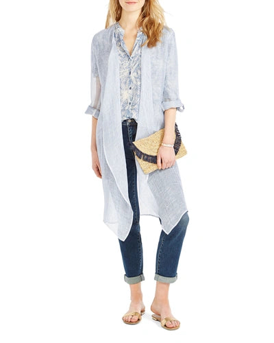 NICANDZOE M201666 Boatcruise Sheer Liner Long Cardigan