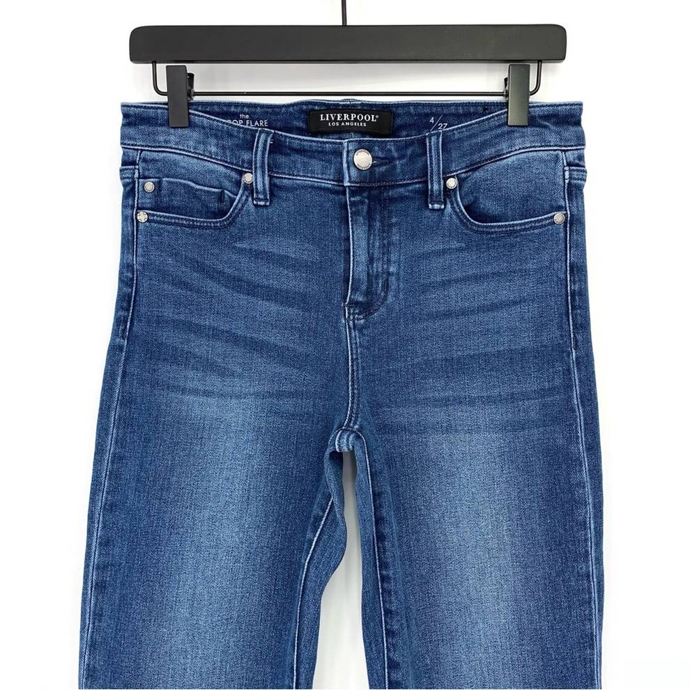 LIVERPOOL HANNAH CROPPED FLARE LM7711VH