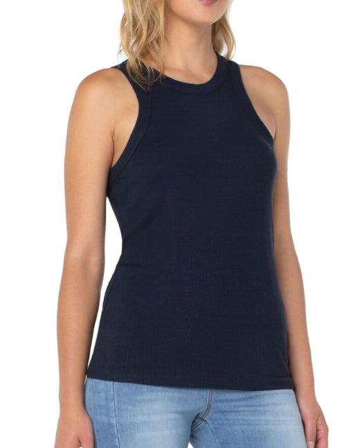Liverpool LM8595K40 Navy tank top