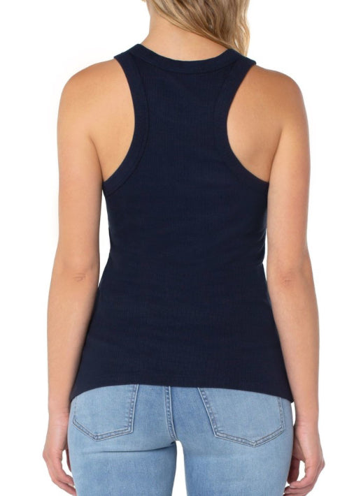 Liverpool LM8595K40 Navy tank top
