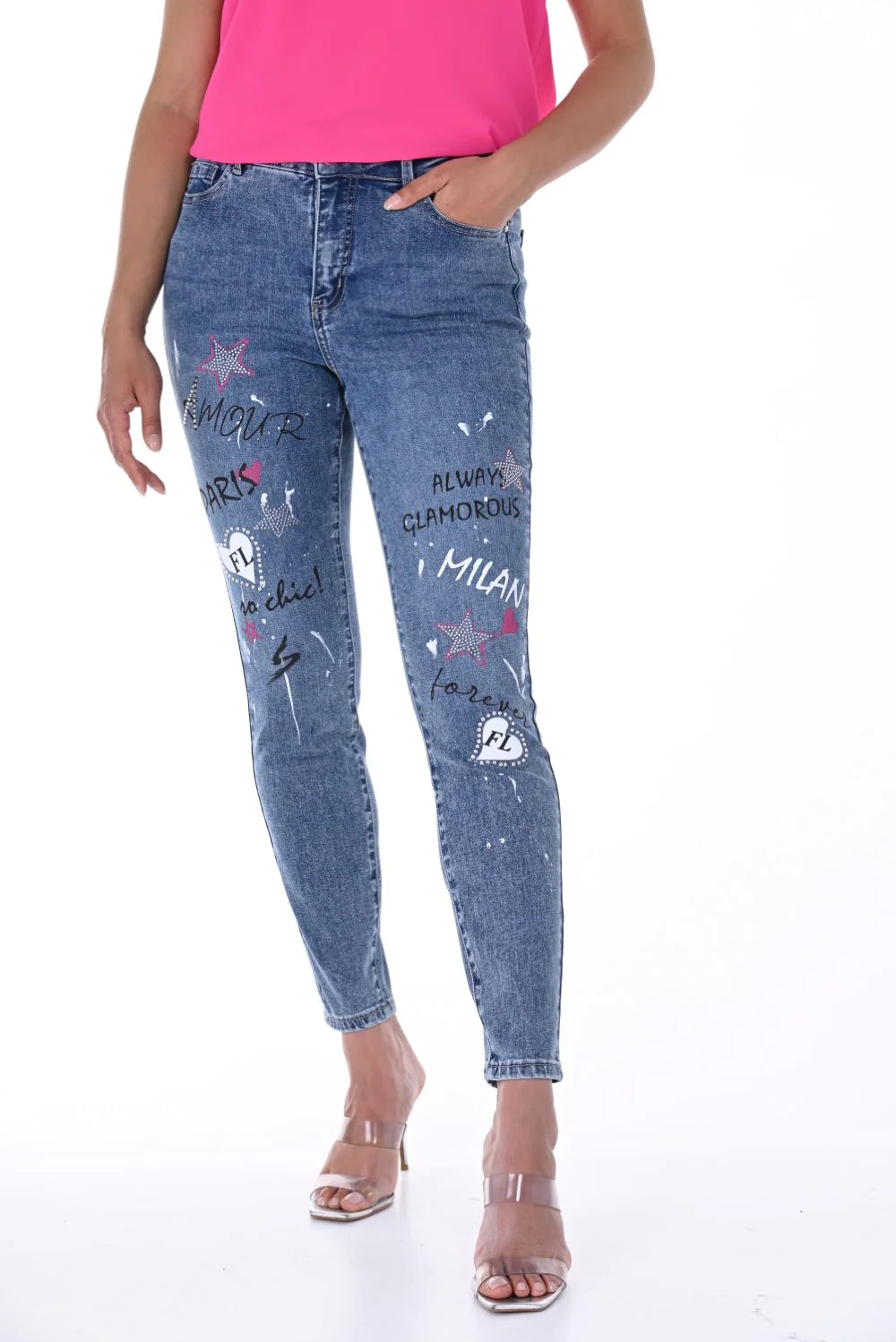 Frank Lyman 246213U French themed jeans