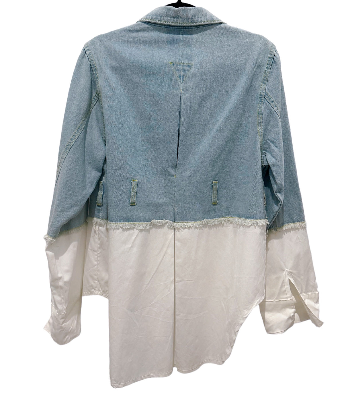 RYAN WAYNE JEAN/WHITE JACKET