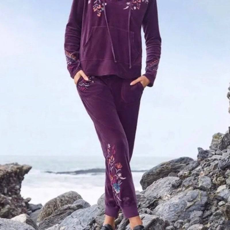 Johnny Was J60721-9 Tinasha Velour Jogger