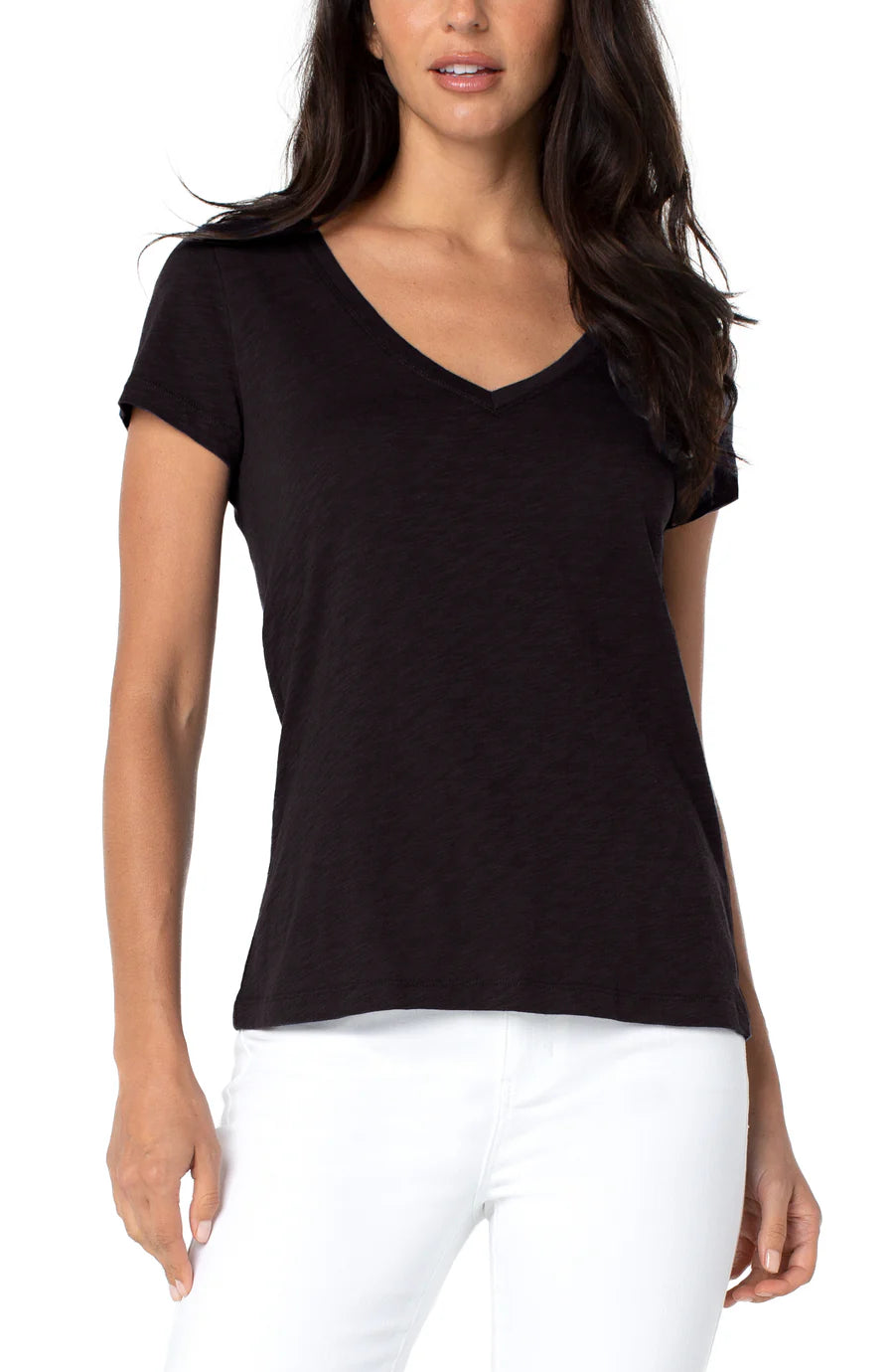 Liverpool LM8711K15 V-Neck Black color