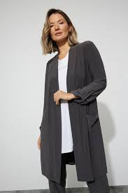 Joseph Ribkoff LDS Grey Cover up 223145