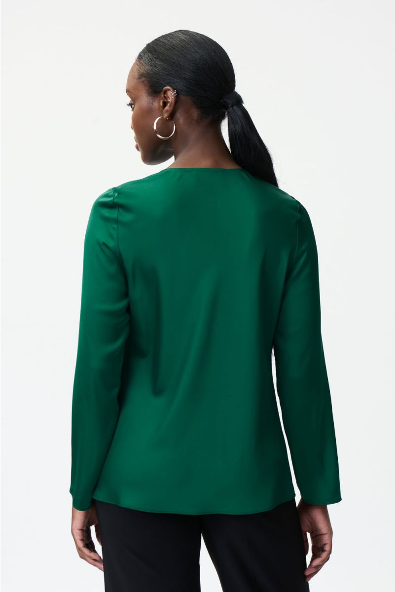 Joseph Ribkoff 224070 LDS Green Top