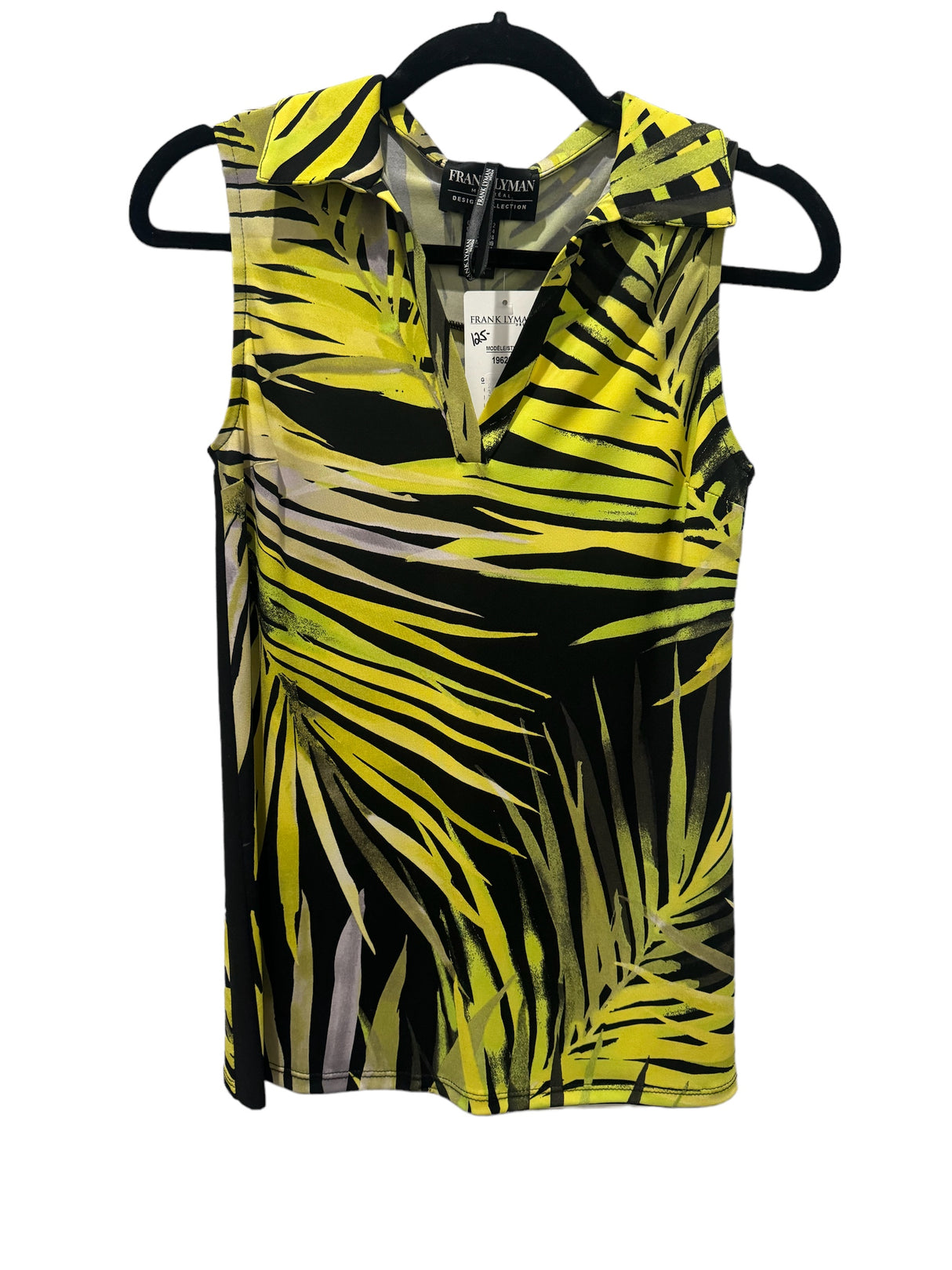 Frank Lyman 196207 Tropical Palm Leave top