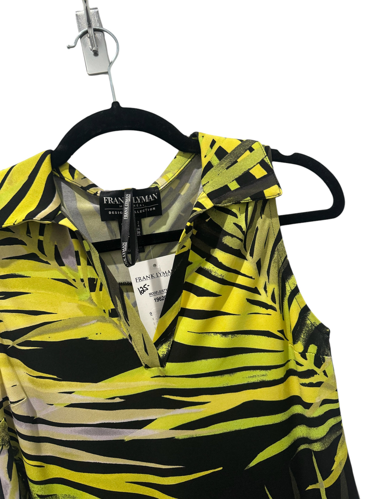 Frank Lyman 196207 Tropical Palm Leave top