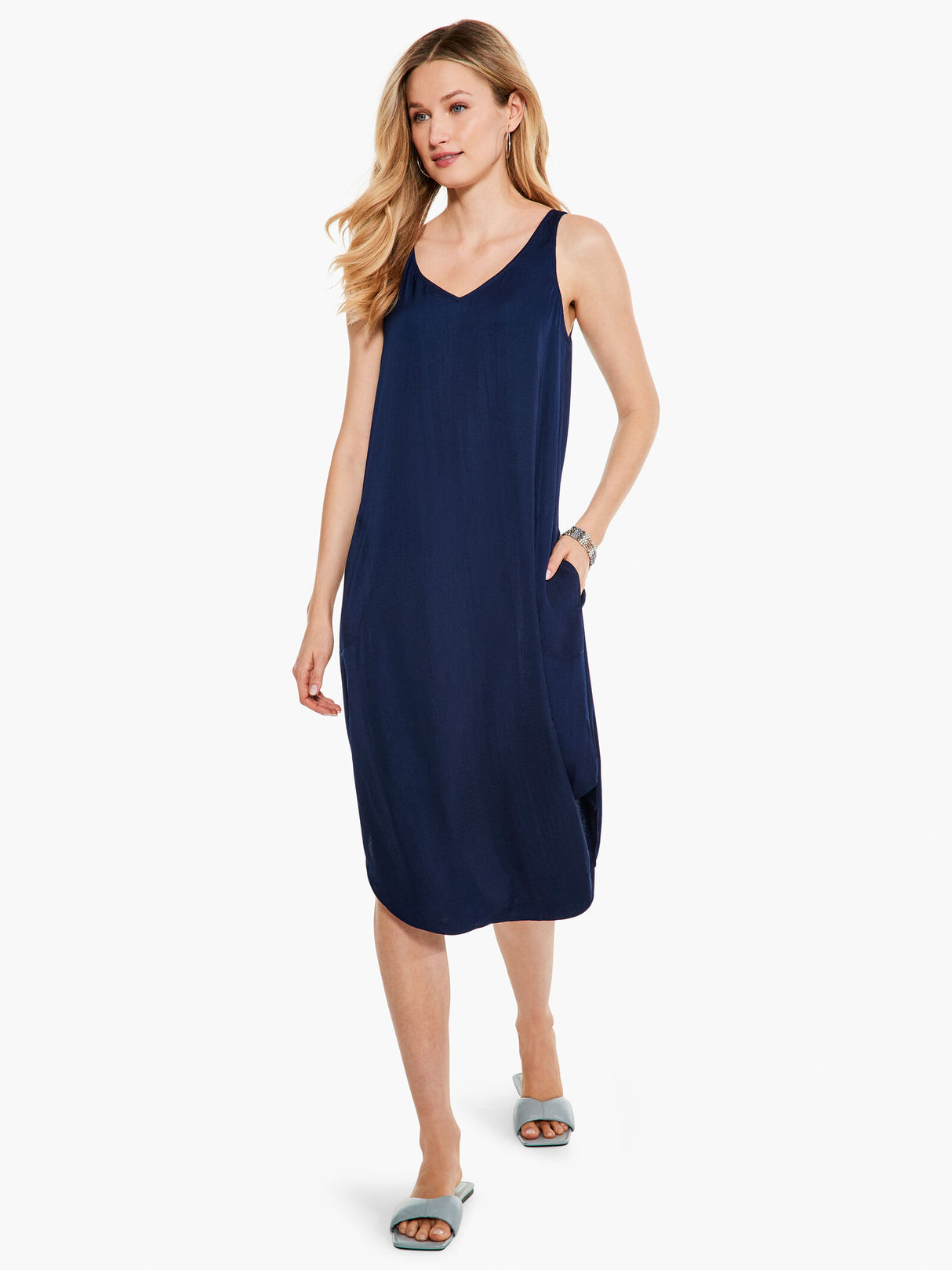 Nic+Zoe S221920 SOFT DRAPE DRESS