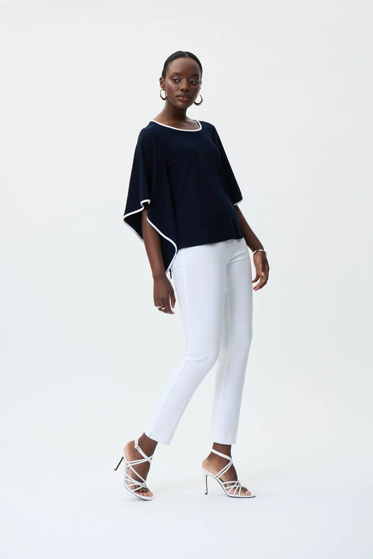 Joseph Ribkoff 231146 Midnight blue/Vanilla