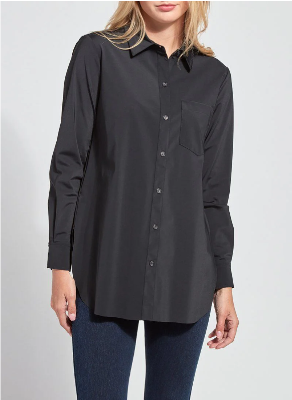 LYSSE BLACK SHIRT 23-1470-M3