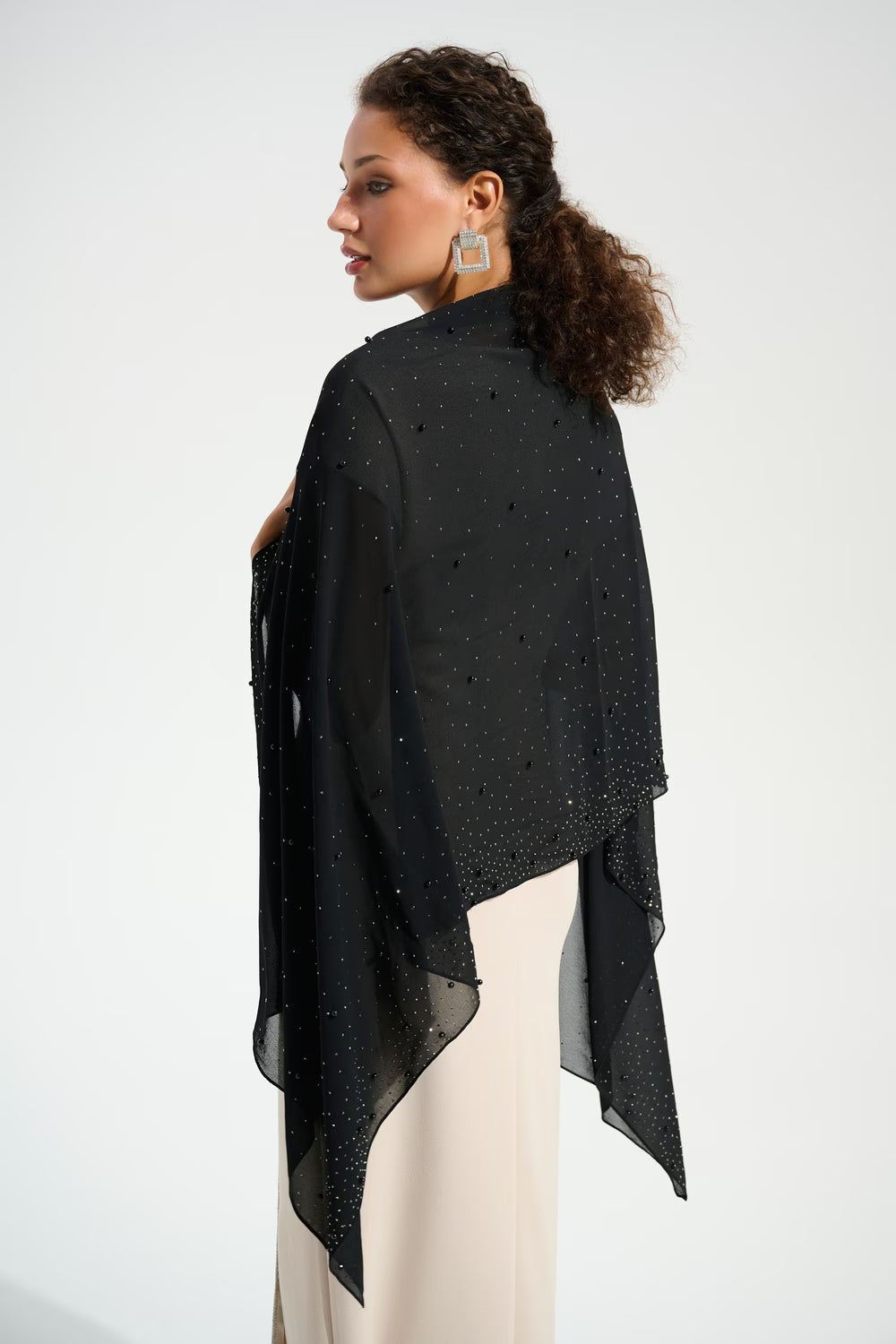 Embellished Solid Scarf Style 261755