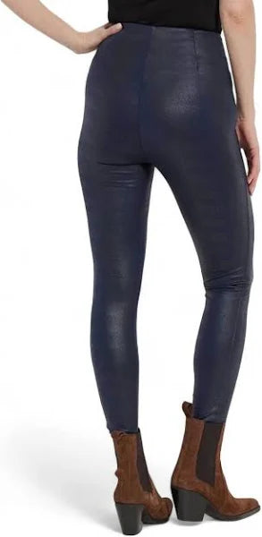 LYSSE 10-2384-M8 TEXTURED LEATHER LEGGINGS PINE