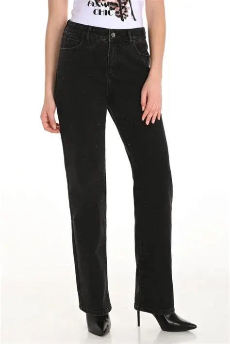 FRANK LYMAN WOVEN DENIM PANT CHARCOAL