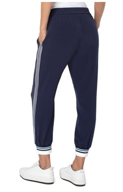 LIVERPOOL PULL-ON JOGGER W/SIDE STRIPE INS STYLE: LM5655TK90