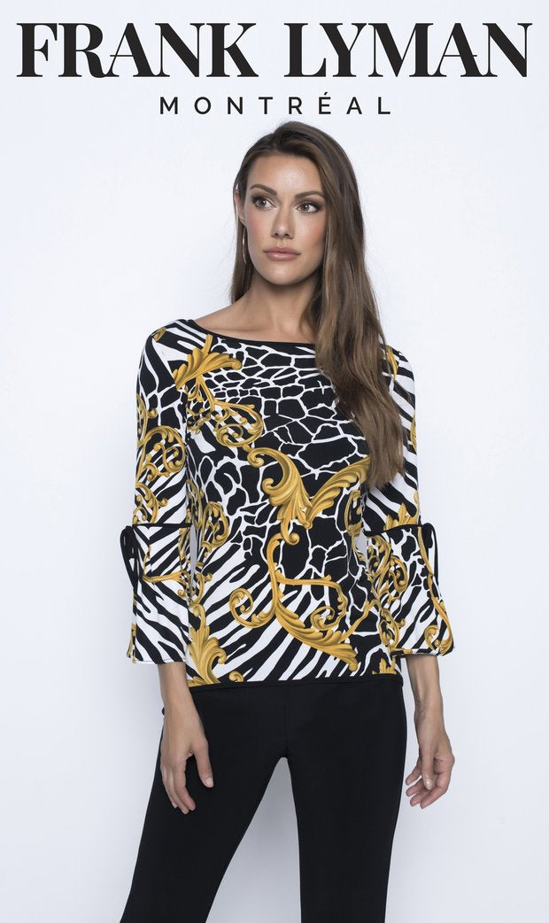 FRANK LYMAN BLACK/GOLD/WHITE TOP STYLE 196446