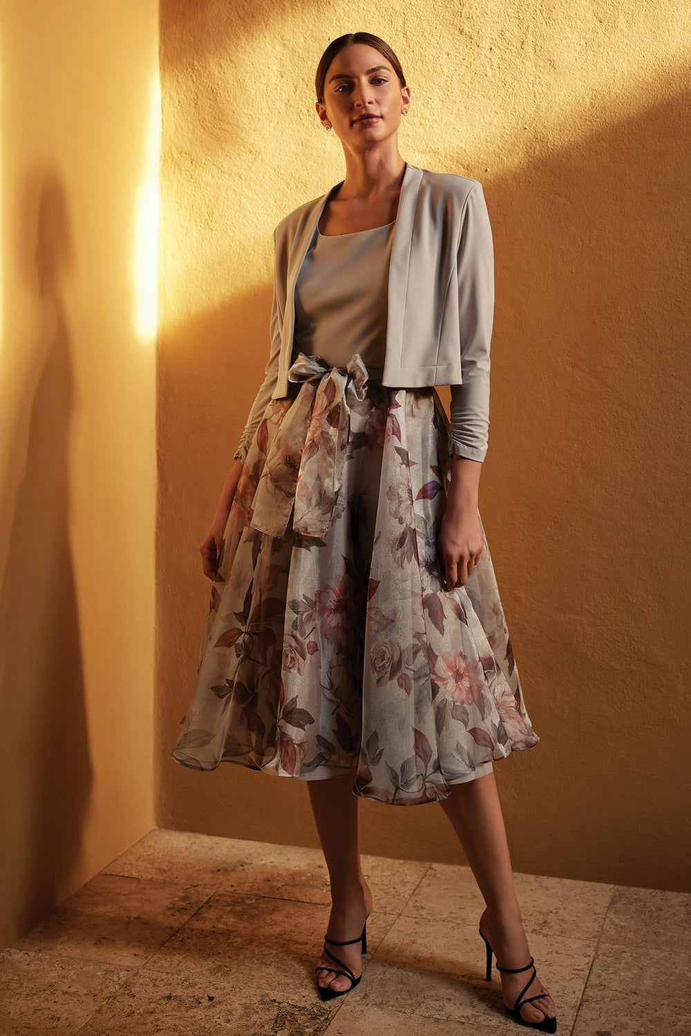 Jospeh Ribkoff 201221 Grey Multi Dress