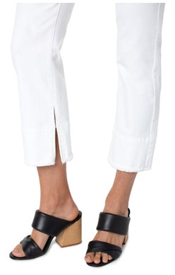 LIVERPOOL GIA CROP FLARE WIDE HEM LM7759QY-W