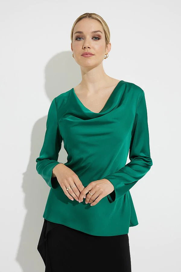 Joseph Ribkoff 224070 LDS Green Top