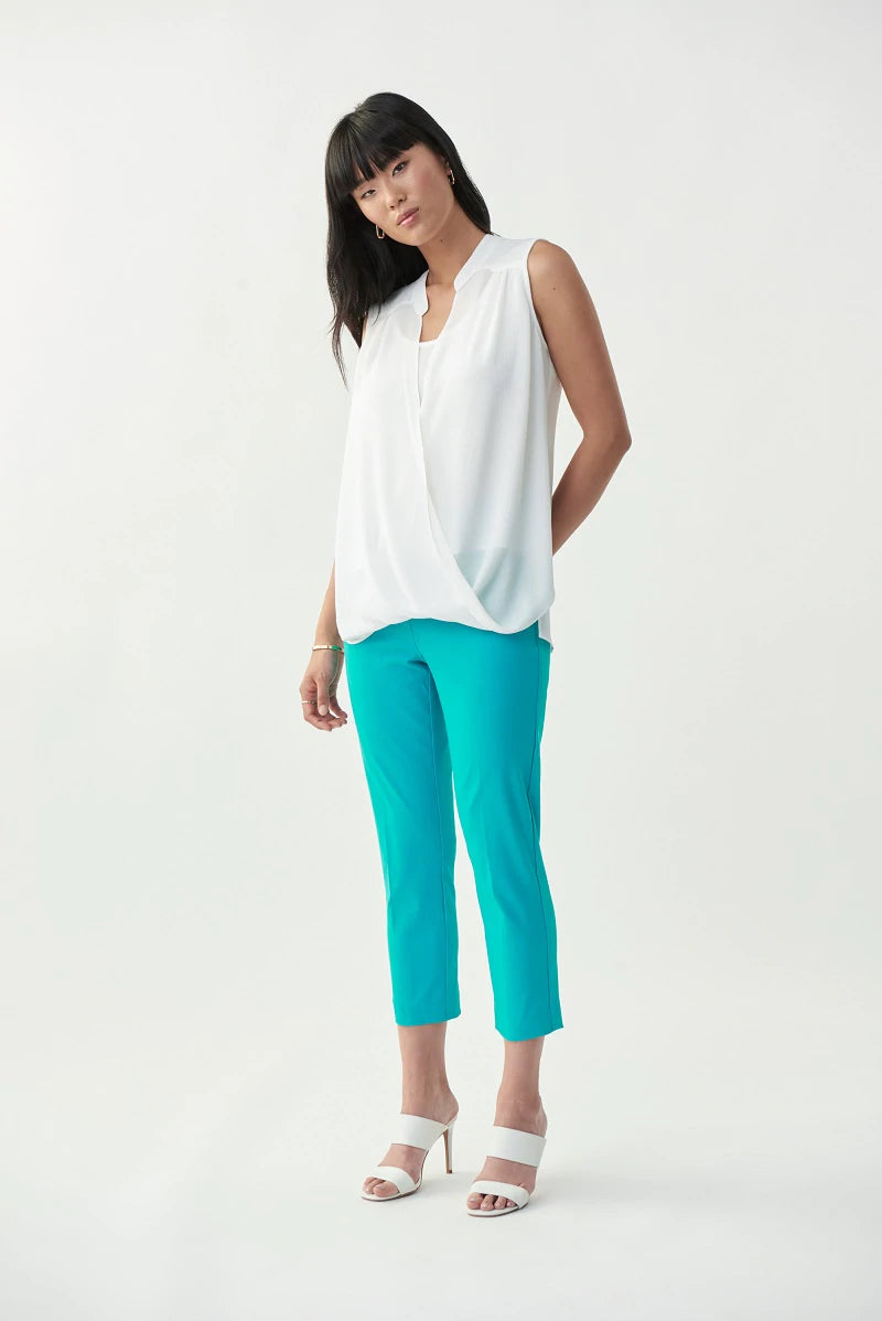 JOSEPH RIBKOFF ARUBA BLUE ESSENTIAL CROP STYLE: 201536P