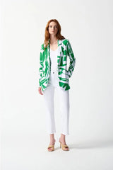 Joseph Ribkoff 242230 Green/Vanilla blazer