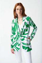Joseph Ribkoff 242230 Green/Vanilla blazer