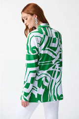Joseph Ribkoff 242230 Green/Vanilla blazer