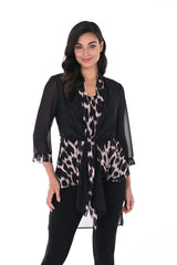 Frank Lyman 246352 Black/Blush Cover-up