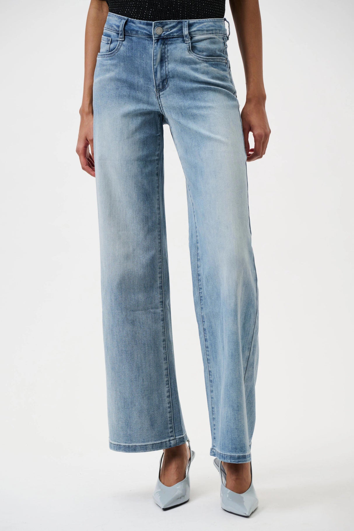 Joseph Ribkoff Wide Leg Jeans 251968CO