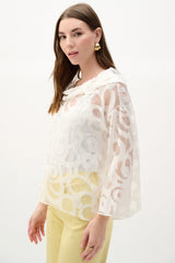 Joseph Ribkoff Top With Cowl Neck 262020