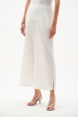 Joseph Ribkoff Textured Knit Pull-on Culotte Pants 262217