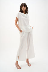 Joseph Ribkoff Textured Knit Pull-on Culotte Pants 262217