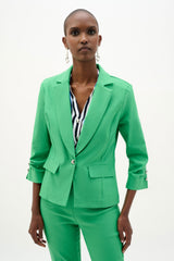 Millennium Fitted Blazer With Statement Button 262235