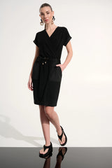 Joseph Ribkoff Straight Wrap Dress 262630