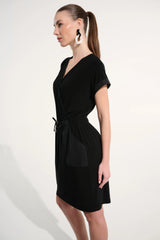 Joseph Ribkoff Straight Wrap Dress 262630