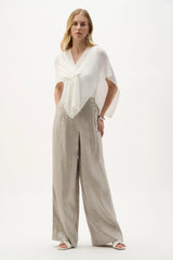 Joseph Ribkoff Soft Knit Draped Pull-Through Cover-Up 262965