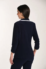FRANK LYMAN KNIT BLAZER 266009