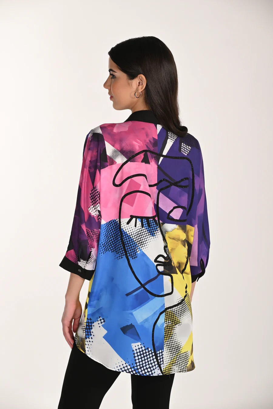 Frank Lyman Pop Art Blouse 266541