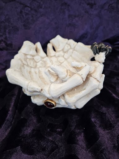 Skull Hands Decor Bowl 2241