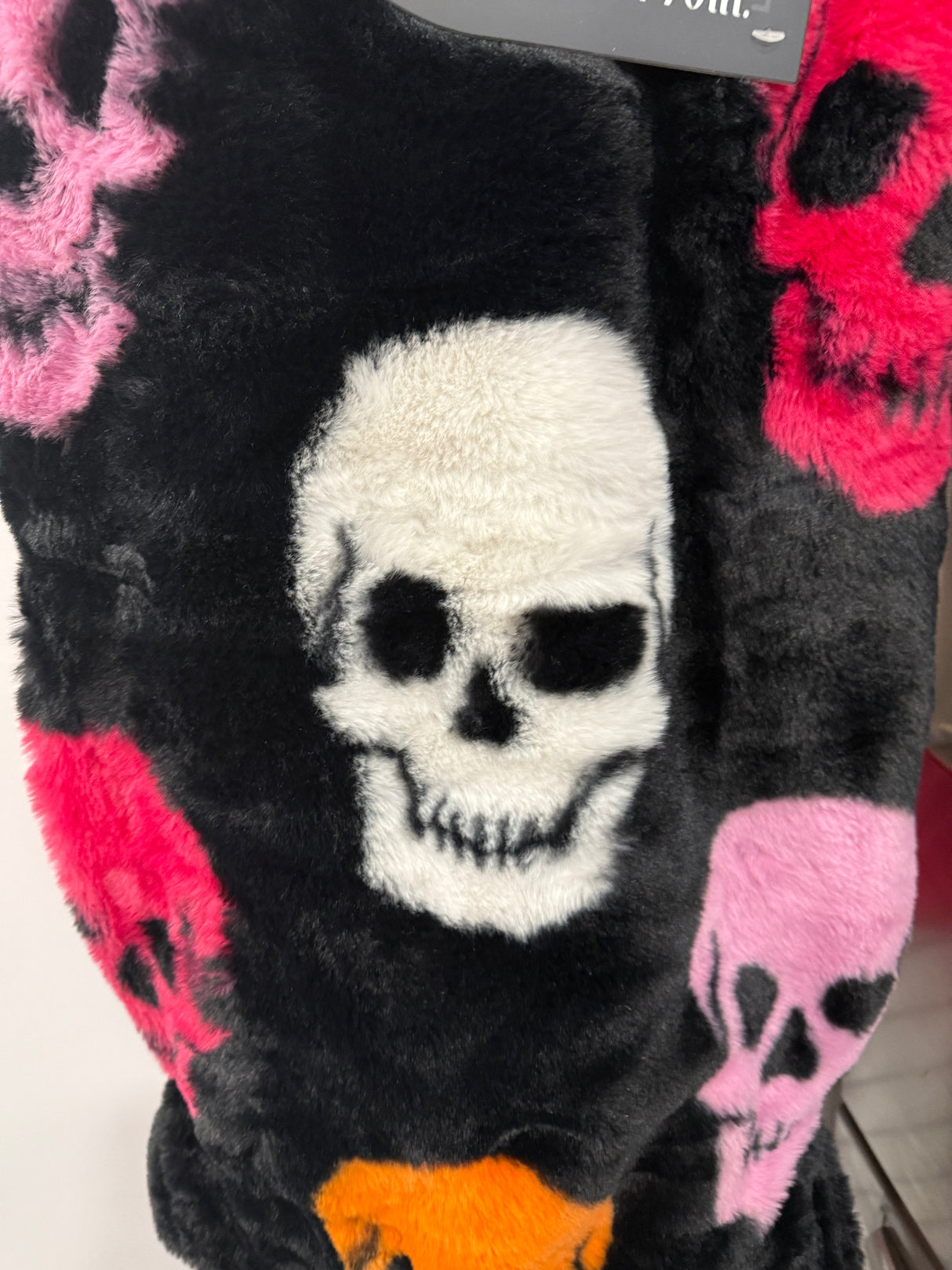 Skull blanket throw 50 x 70