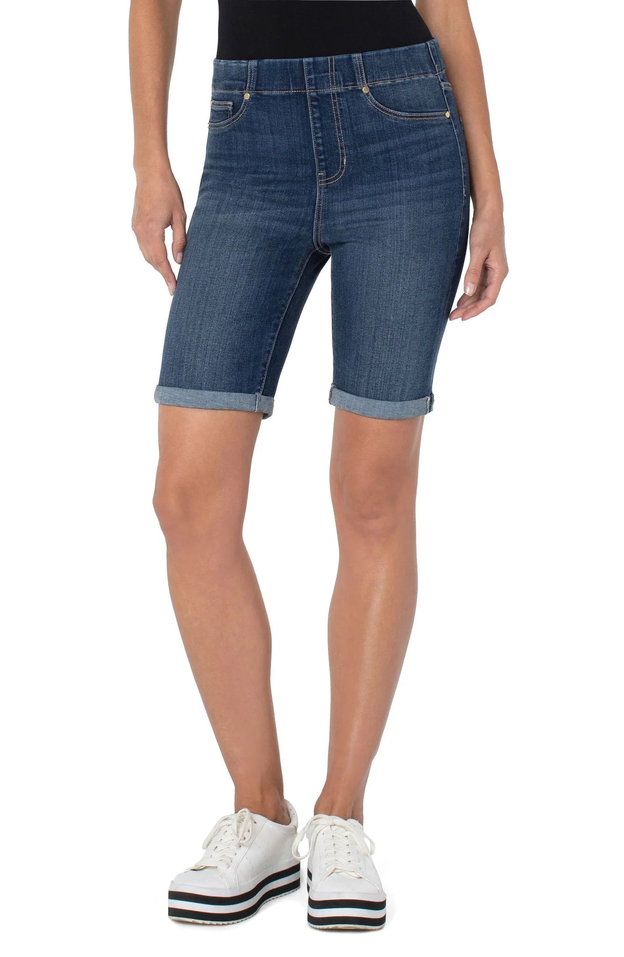 Liverpool LM9084CH4 Chloe Bermuda Eagle Rock color