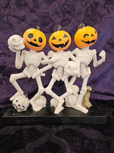 3 Skully_Pumpkin Head Decor 2236