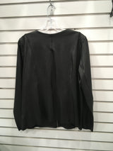 SPANX, FAUX LEATHER JACKET