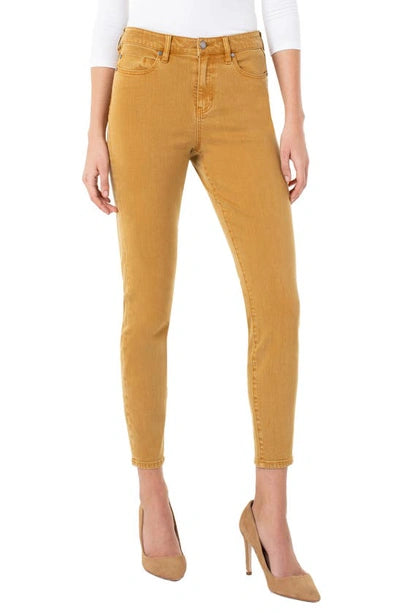 Liverpool LM2100WF Abby High Rise Ankle Skinny Honey Color