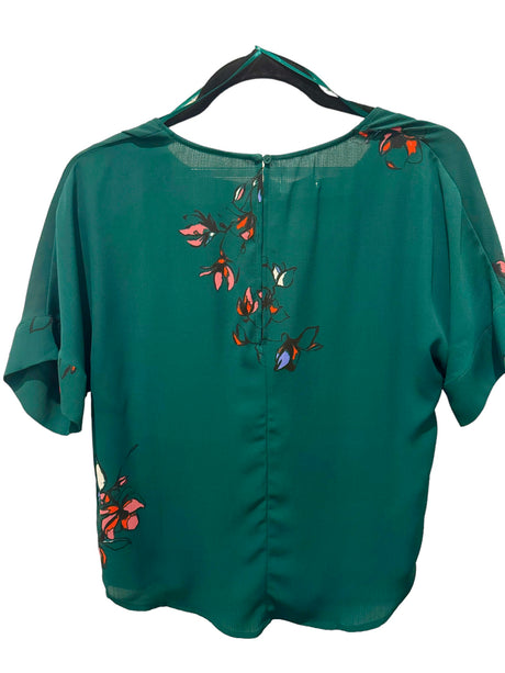 Gentle Fawn GF195-2502 Ashford Green Linework Floral Shirt