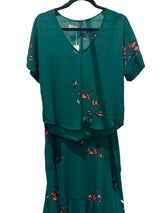 Gentle Fawn GF195-6099 Halo Green Linework Floral Skirts