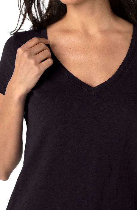 Liverpool LM8711K15 V-Neck Black color