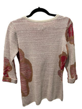 NIC+ZOE S221152 PINK PETALS SWEATER PINK